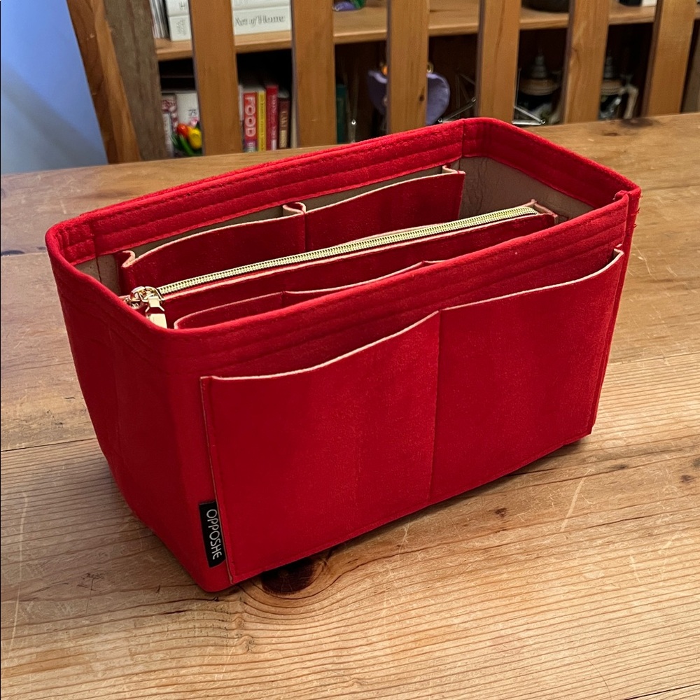 NWOT RED PURSE ORGANIZER